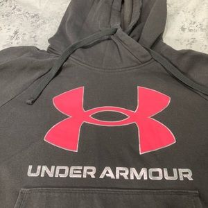 Women’s Under Armour hoodie size 1X. Dark grey